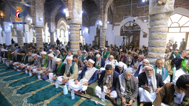 لقاء علمائي بصعدة إحياءً لذكرى المولد النبوي وتنديدًا بالإساءة الأمريكية للقرآن الكريم