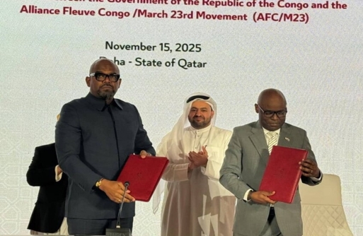 سلطات الكونغو الديمقراطية وحركة "23 مارس" توقعان اتفاقية إطارية للسلام