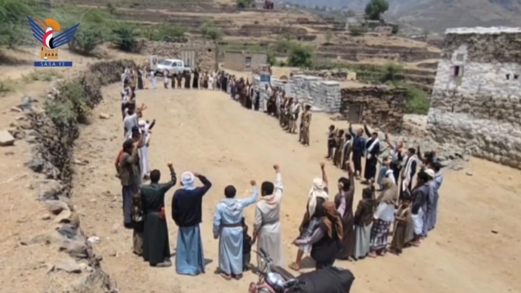 وقفات جماهيرية في ريمة تأكيدًا على الإستنفار والجهوزية لإنهاء العدوان والحصار