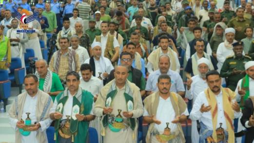 فعالية خطابية وافتتاح المعرض المركزي لصور الشهداء في الحديدة