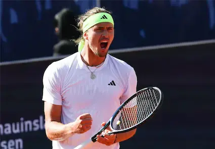 الألماني زفيريف يحرز لقب بطولة ميونيخ للتنس