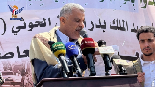 أبناء مديرية شعوب بأمانة العاصمة يعلنون الاستنفار والجهوزية لإنهاء العدوان والحصار