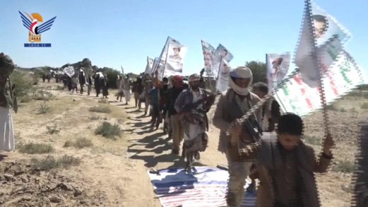 البيضاء.. مناورة ومسير لخريجي دفعة الشهيد الغماري في مديرية الطفة