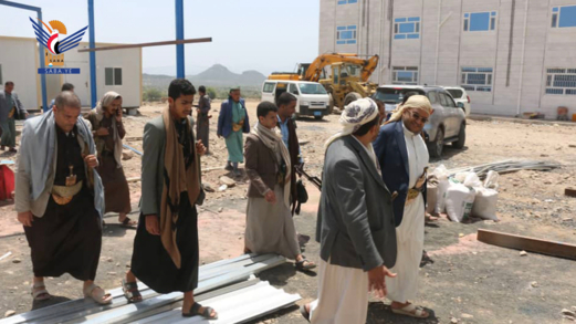 المساوى يطلّع على سير تجهيز مستشفى تعز العام