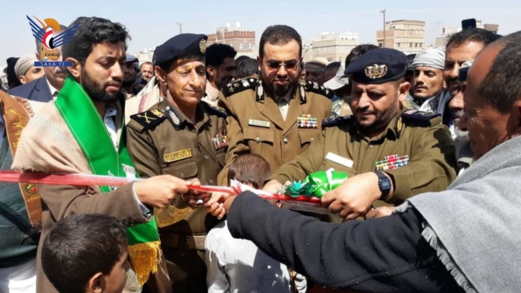 افتتاح معرض صور شهداء حي المطار بمديرية بني الحارث