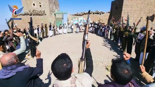 وقفات قبلية في عدد من مديريات عمران وفاءً لتضحيات الشهداء والثبات على الموقف