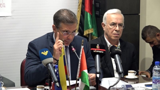 السفير الفنزويلي في دمشق : نحن والفلسطينيون في الخندق نفسه