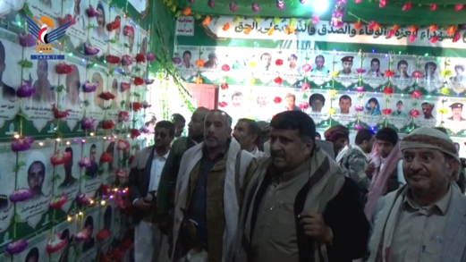 فعاليات وزيارات وافتتاح معارض صور الشهداء في مأرب