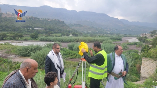 تدشين مشروع الدراسة لشبكة الصرف الصحي ومحطة المعالجة في السدة بإب