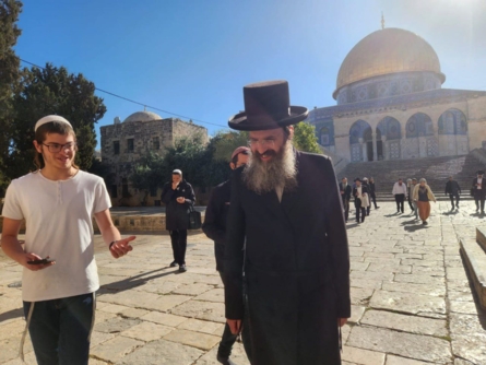 مستوطنون صهاينة يجددون اقتحامهم لباحات الأقصى