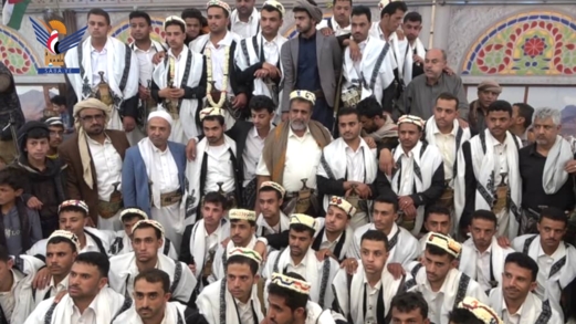 زفاف جماعي لـ 82 عريساً وعروسًا بمنطقة قرن الأسد بالعرش بالبيضاء