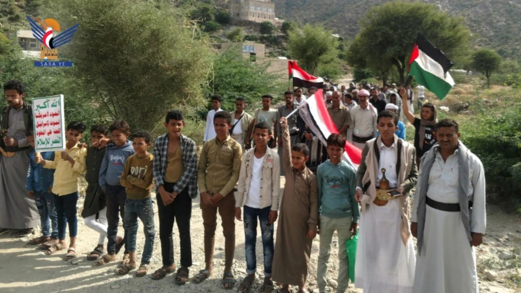 مسيرات في لحج وفاءً للشهداء وتأكيدا على المضي في خط الجهاد