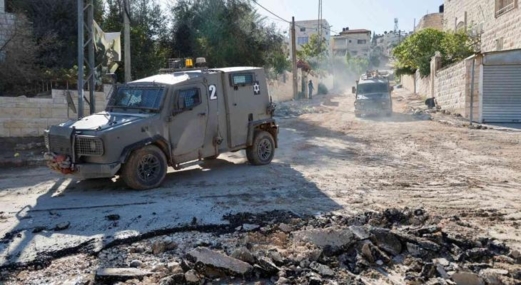   اندلاع اشتباكات مسلحة مع قوات العدو الصهيوني بمخيم جنين