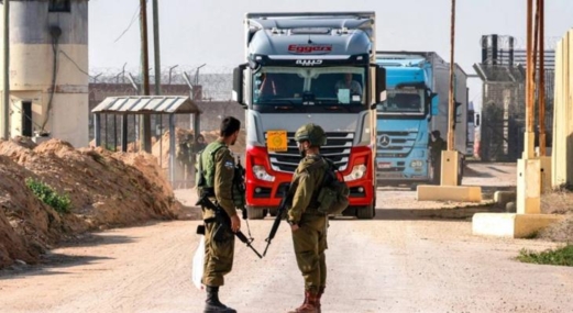 العدو الصهيوني يقرر إغلاق معابر غزة ومنع دخول المساعدات