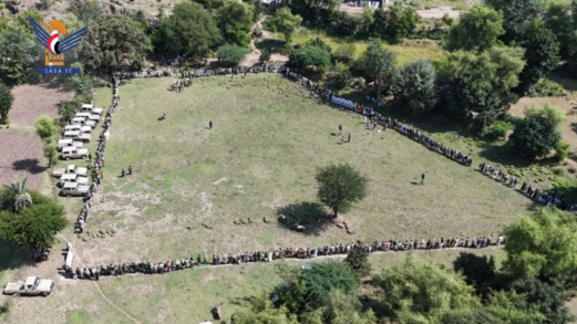 تعز .. وقفة لقبائل شرعب الرونة تجديدًا للعهد وإعلان البراءة من الخونة