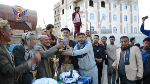 اختتام بطولة المولد النبوي لكرة القدم بمحافظة صنعاء