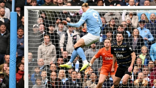 هالاند يقود مانشستر سيتي للفوز على إيفرتون في الدوري الإنجليزي 