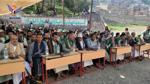 فعالية للقطاع التربوي في مناخة بمحافظة صنعاء بذكرى المولد النبوي فعالية للقطاع التربوي في مناخة بمحافظة صنعاء بذكرى المولد النبوي