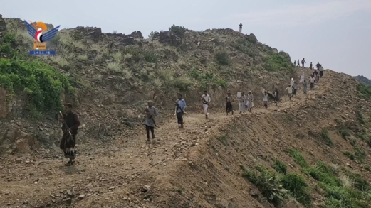 مسير ومناورة لخريجي "طوفان الأقصى" في ريف حجة