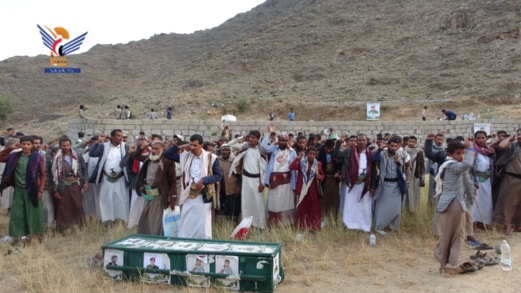  تشييع جثمان الشهيد سيف الصموت في كشر بحجة