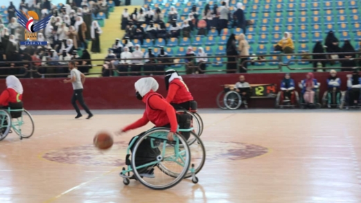 تواصل بطولة كرة السلة - كراسي متحركة 2024م لذوي الاعاقة الحركية بصنعاء