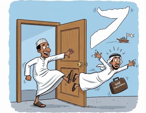 الصومالُ تطردُ الإماراتِ بالكرتِ الأحمرَ