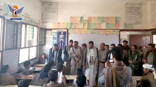 زيارة عدد من الدورات الصيفية في عمران