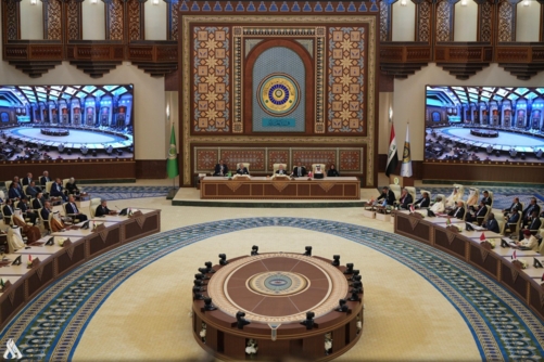 اختتام القمة العربية في دورتها العادية الـ 34 في بغداد