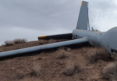 الحرس الثوري الإيراني: استولينا على طائرة مسيّرة "هرمس" سليمة وبكامل تسليحها