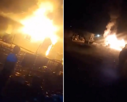 مستوطنون يحرقون "كرفانا" و"بركسا" جنوب نابلس..وآخرون يقطعون 30 شجرة زيتون جنوب الخليل