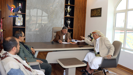 اجتماع لمناقشة أوضاع الشباب والرياضة في محافظة إب