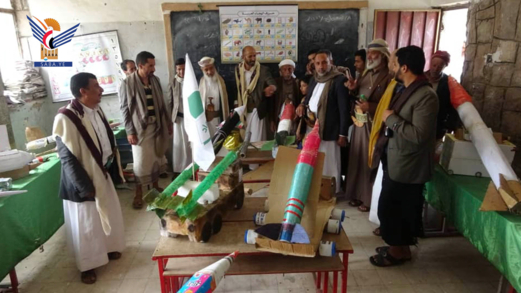 تفقد أنشطة الدورات الصيفية بعدد من المدارس بمديرية بني مطر