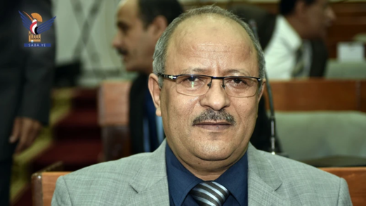 النعيمي يعزي في وفاة نائب أمين عام اتحاد القوى الشعبية لطف قشاشة