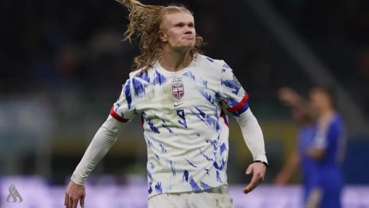 هالاند يعادل رقم ليفاندوفسكي في تصفيات كأس العالم