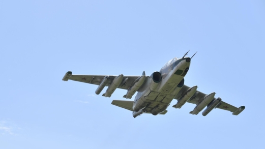 "سو-25" الروسية تدك معاقل القوات الأوكرانية المموهة في منطقة العمليات العسكرية