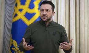 الرئيس الأوكراني يطالب روسيا برد واضح على مقترح الهدنة