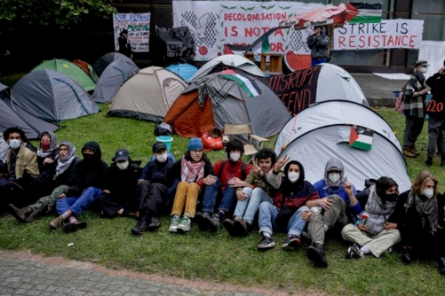 مظاهرات في كل من ألمانيا وفنلندا والدنمارك وإيطاليا وإسبانيا دعماً لفلسطين