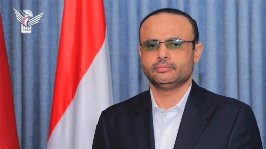 الرئيس المشاط يعزّي في وفاة الشيخ أحمد علي جريد