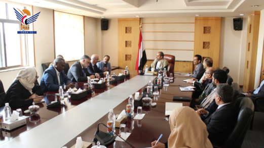 نائب وزير الخارجية يبحث مع فريق أممي مستقبل العلاقة مع الأمم المتحدة