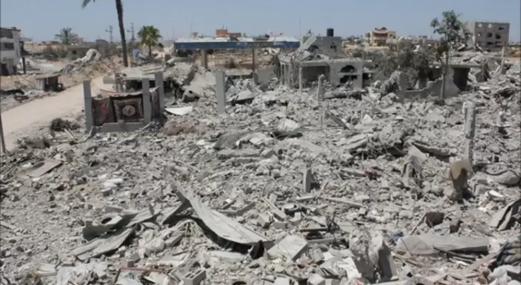 بلدية خزاعة :العدو الصهيوني يحول البلدة لمنطقة "منكوبة بالكامل"