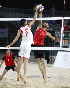 المنتخب العماني للكرة الطائرة الشاطئية يتوج بلقب جولة غرب آسيا الرابعة للرجال