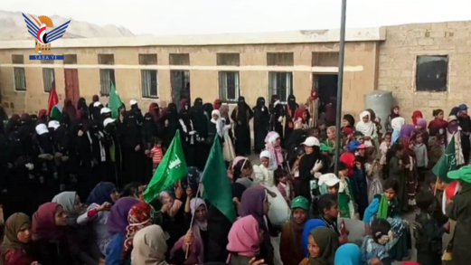 فعاليات نسائية بمديرية الطيال في محافظة صنعاء بذكرى المولد النبوي الشريف