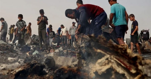 مجزرة صهيونية جديدة في مواصي رفح استهدفت خيام النازحين