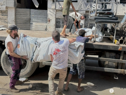 "أطباء بلا حدود" تعلن تعليق عملياتها في مدينة غزة