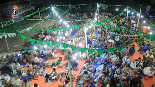 أمسية إنشادية في مديرية السخنة بالحديدة بذكرى المولد النبوي الشريف