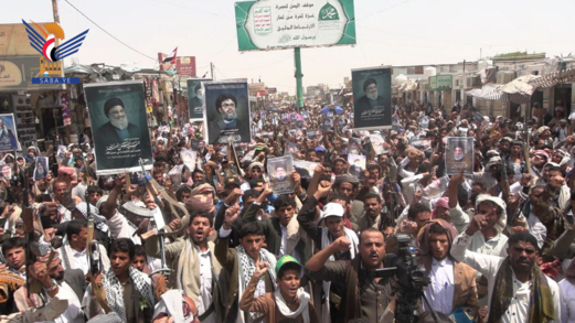 أبناء الجوف يحتشدون في أكثر من 50 ساحة تضامنًا مع غزة