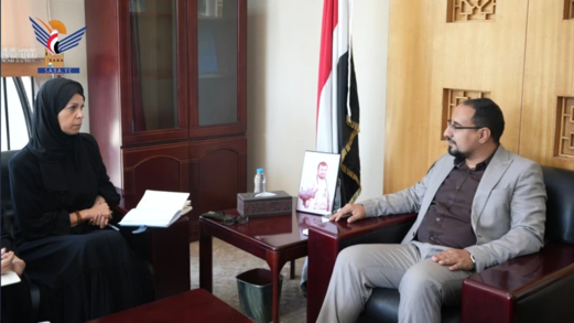 وكيل وزارة الخارجية يلتقي رئيسة بعثة اللجنة الدولية للصليب الأحمر باليمن