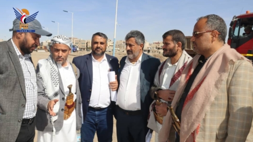 تفقد سير العمل بمشروع البحيرة المائية في بني الحارث بأمانة العاصمة