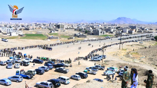 أبناء قبيلة سنحان بمحافظة صنعاء يؤكدون المضي على درب الشهداء