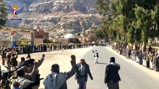 المحويت.. وقفة قبلية بمديرية شبام كوكبان وفاءً لدماء الشهداء